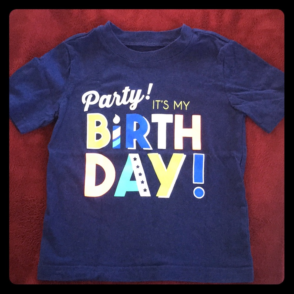 Brand new kids party shirt